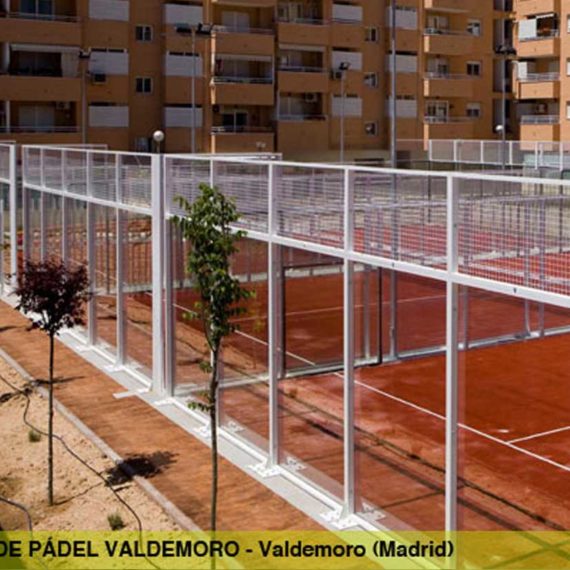construcción pistas de pádel y tenis-club-valdemoro